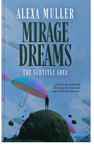 Pre Made Book Cover Danube