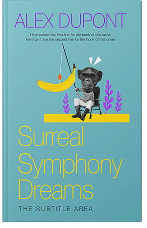 Pre Made Book Cover Glacier