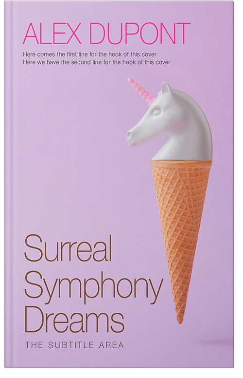 Front view of Premade Surreal Book Cover - Prelude