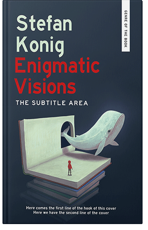 Pre Made Book Cover Bison Hide