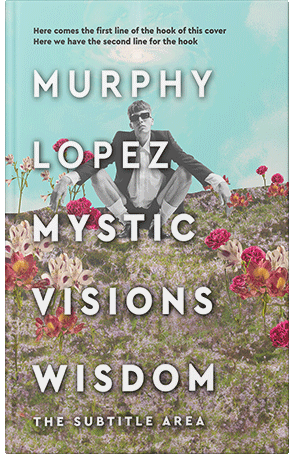 Pre Made Book Cover Pewter