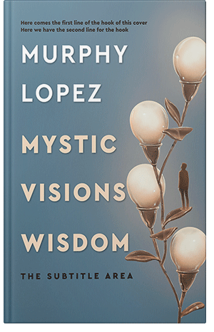 Pre Made Book Cover Slate Gray