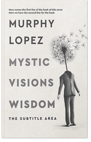 Pre Made Book Cover Pampas