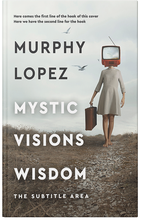 Front view of Premade Surreal Book Cover - Kabul