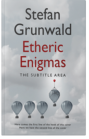 Pre Made Book Cover Silver Sand