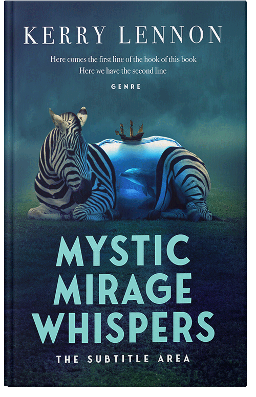 Front view of Premade Fantasy Book Cover - Elephant