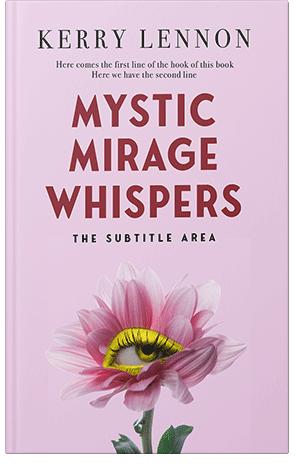 Pre Made Book Cover Vanilla Ice