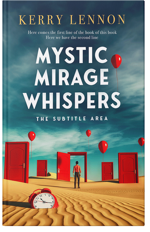 Front view of Premade Surreal Book Cover - Di Serria