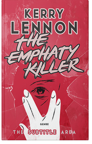 Premade Book Cover Brick Red