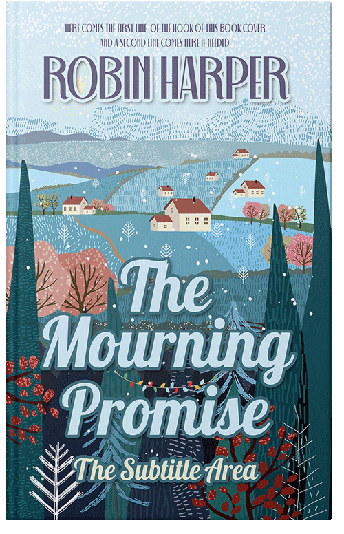 Front view of Premade Literary Fiction Book Cover - Botticelli