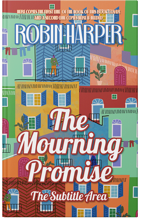 Front view of Premade Literary Fiction Book Cover - Eagle