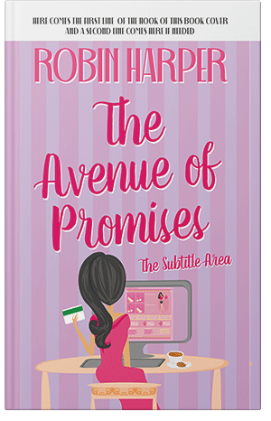 Pre Made Book Cover Thistle