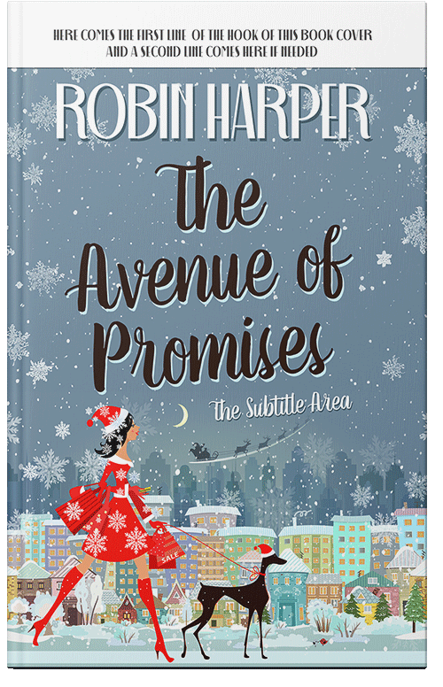 Front view of Premade Chick Lit Book Cover - Gumbo