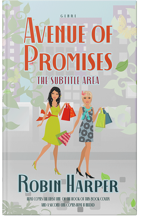 Front view of Premade Romance Book Cover - Pumice