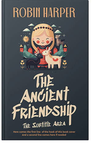 Premade Book Cover Ebony Clay