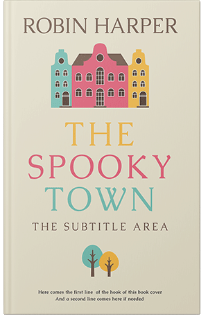 Pre Made Book Cover Pearl Bush