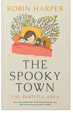 Pre Made Book Cover White Rock