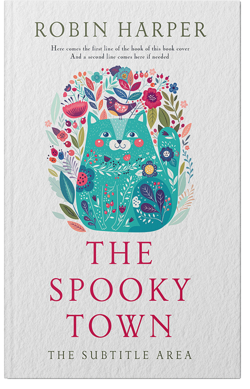 Front view of Premade Children's Book Cover - Gallery