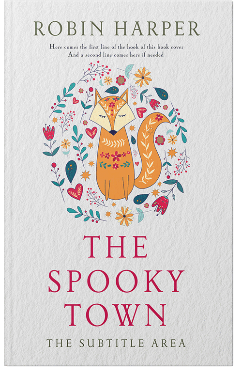 Front view of Premade Children's Book Cover - Gallery