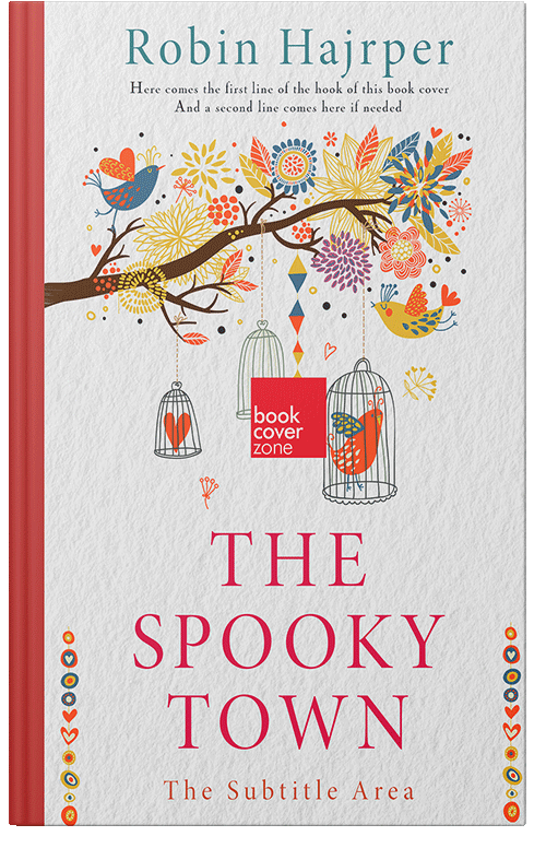 Front view of Premade Horror Book Cover - Gallery