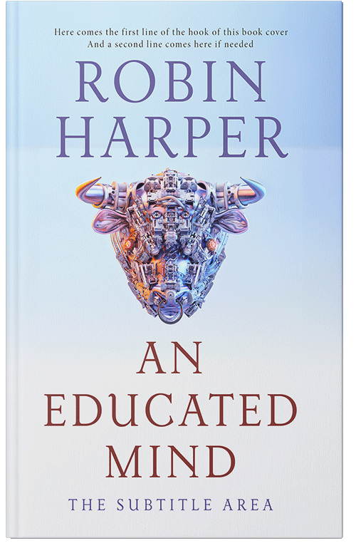 Front view of Premade Environment & Ecology Book Cover - Link Water