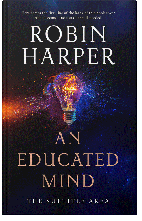 Front view of Premade Business Book Cover - Haiti