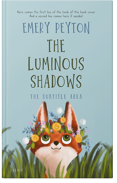 Front view of Premade Children's Book Cover - Jet Stream