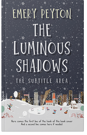 Pre Made Book Cover Bright Gray