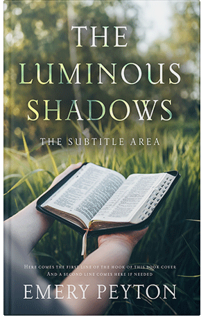 Pre Made Book Cover Lunar Green