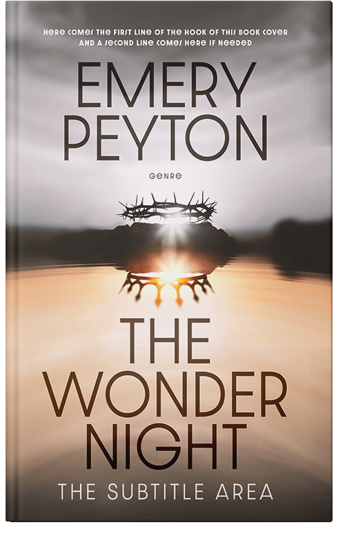 Front view of Premade Religion & Spirituality Book Cover - Wafer