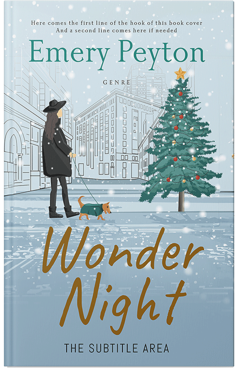 Front view of Premade Chick Lit Book Cover - Ziggurat