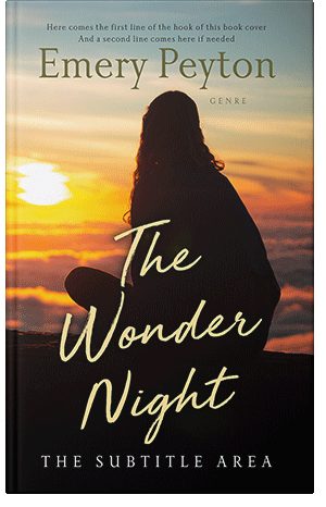 Pre Made Book Cover Night Rider