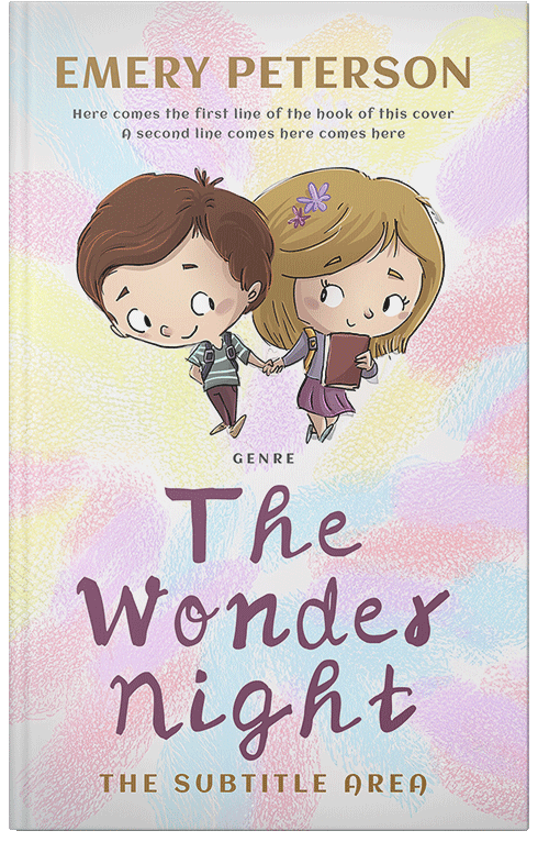 Front view of Premade Teen & Young Adult Book Cover - Pampas