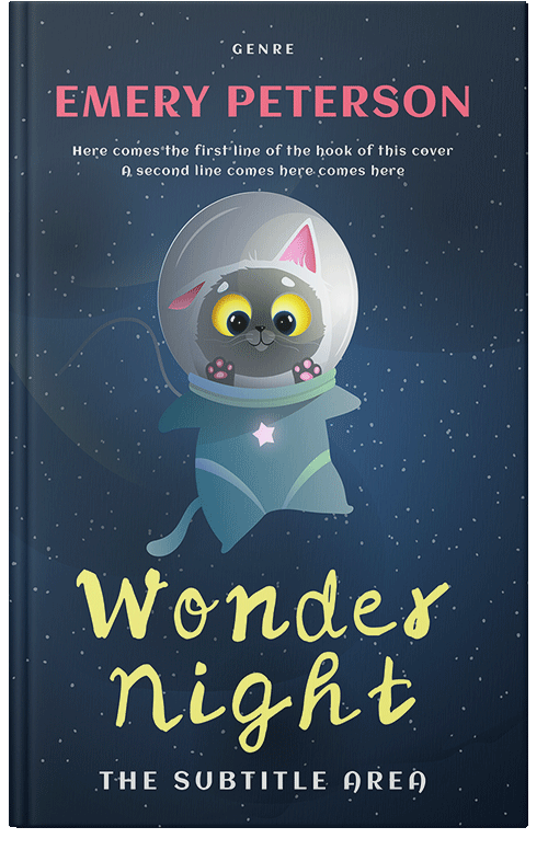 Front view of Premade Science Fiction Book Cover - Big Stone