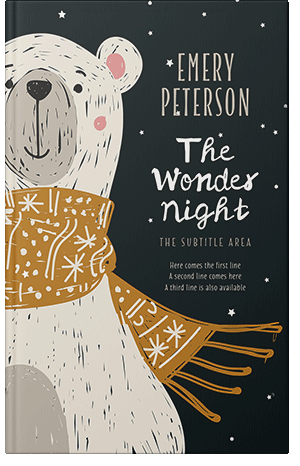 Premade Book Cover Moon Mist