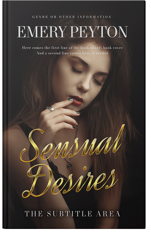 Front view of Premade Erotica Book Cover - Zeus