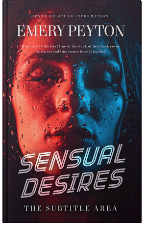 Pre Made Book Cover Bleached Cedar