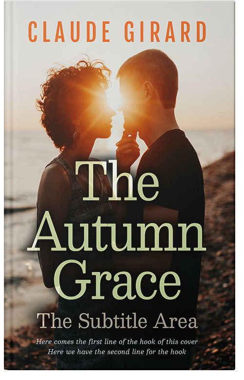 Front view of Premade Romance Book Cover - Akaroa