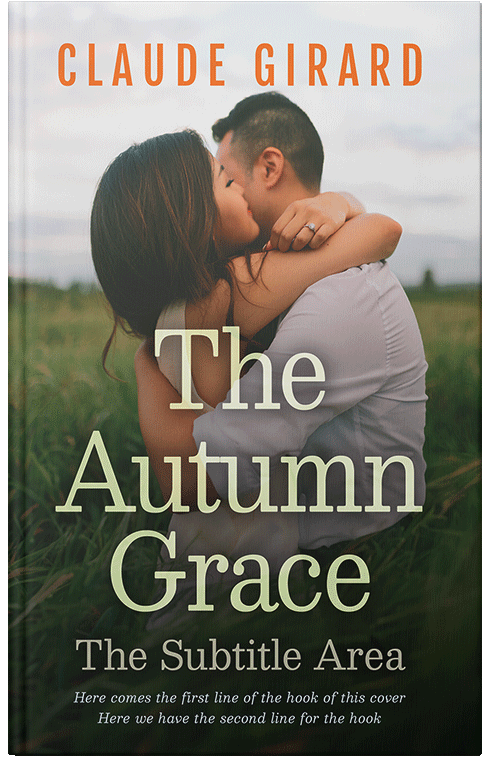 Front view of Premade Romance Book Cover - Wafer