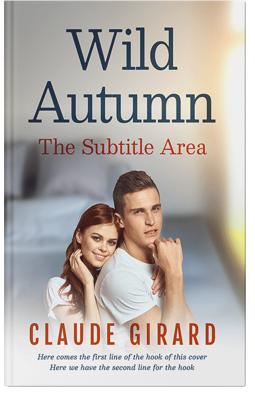 Front view of Premade Romance Book Cover - Cloud