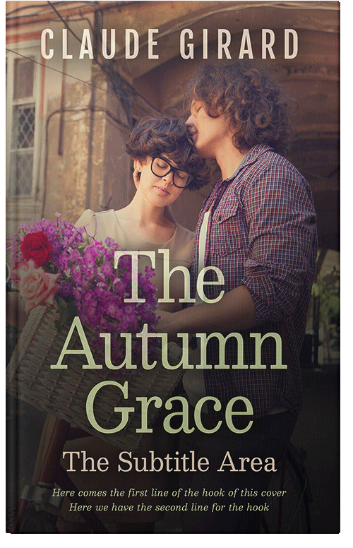 Front view of Premade Romance Book Cover - Thunder