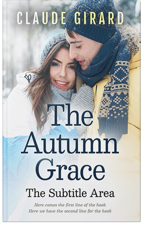 Premade Book Cover Blue Dianne