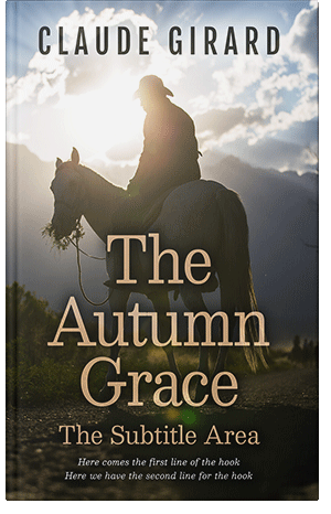 Pre Made Book Cover Moon Mist