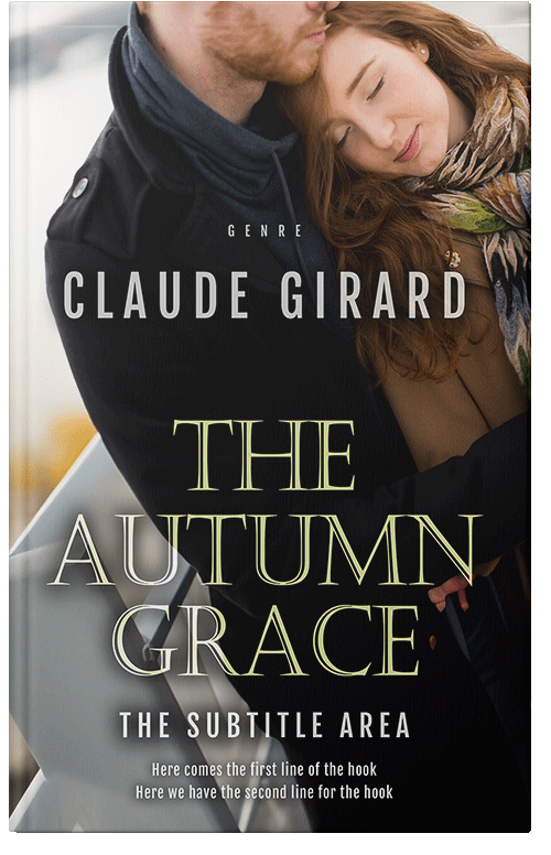 Front view of Premade Romance Book Cover - Zeus