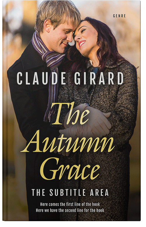 Front view of Premade Romance Book Cover - Brandy