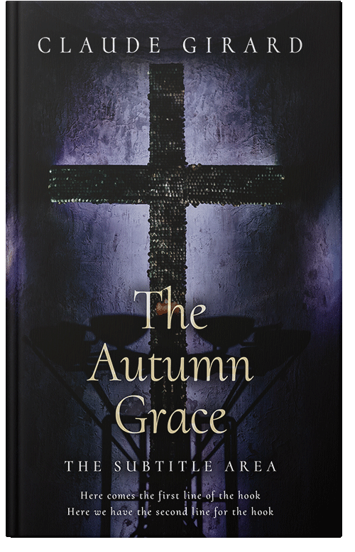 Front view of Premade Health & Mind & Body Book Cover - Cinder