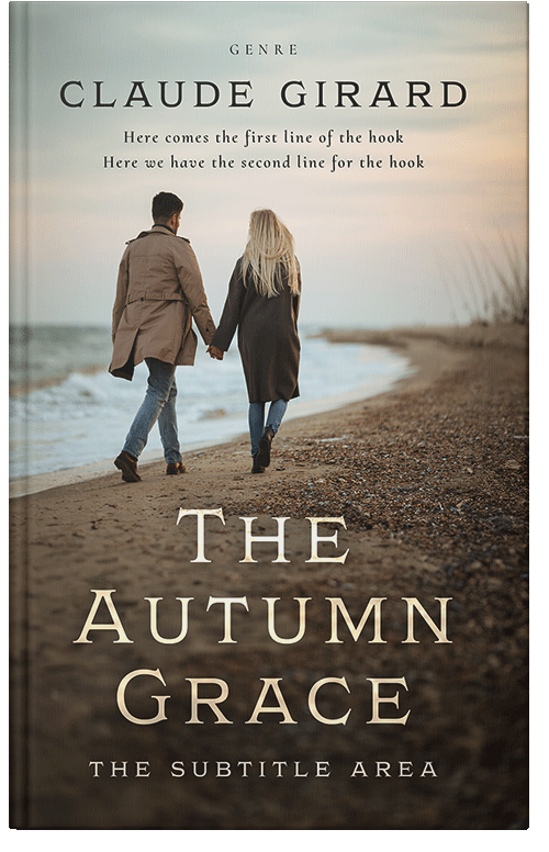 Front view of Premade Romance Book Cover - Kangaroo