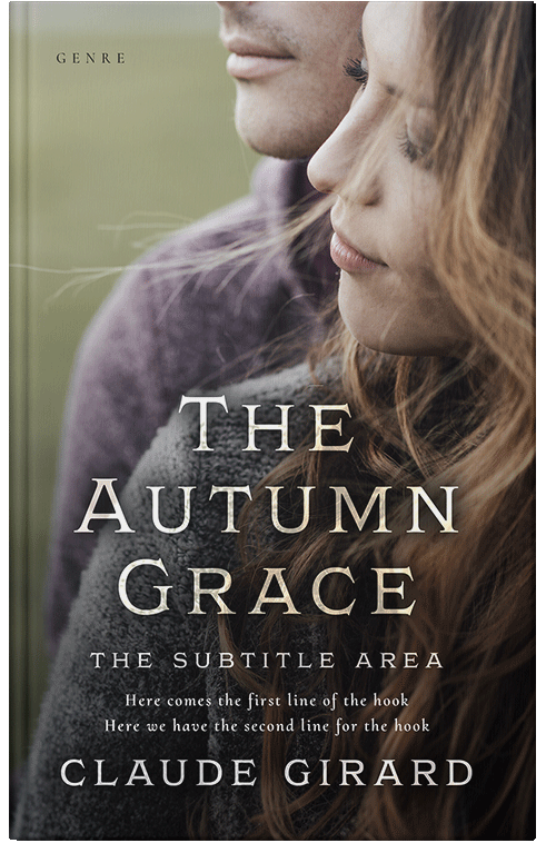 Front view of Premade Romance Book Cover - Dune