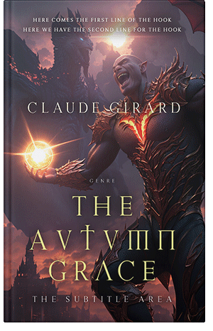 Pre Made Book Cover Thunder