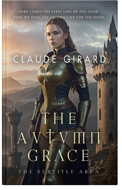 Front view of Premade Fantasy Book Cover - Dune